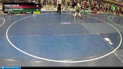 100 lbs Round 3 - Ryland Ingelhart, High Kaliber vs Ryker Fowler, Champions Wrestling Club