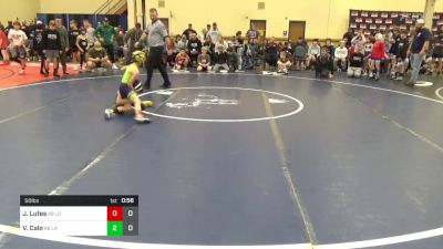 50 lbs Rr Rnd 1 - Jeffrey Lutes, Louisville WC K-8 vs Vincent Calo, Lake WC K-8