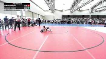 63-M lbs Consi Of 16 #2 - Samuel Detore, Bayport-Blue Point vs Maddox Kulick, Mecca