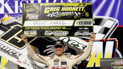 Brent Marks Reacts After Winning High Limit Greg Hodnett Classic At Port Royal