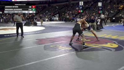 138 lbs Consi Of 32 #2 - Andrew Myers, Liberty Bakersfield (CS) vs Benjamin Alvarado, Clovis East (CS)