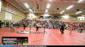 136 lbs Round 3 - Thomas Rocha, Punisher Wrestling Company vs Benjamin Martinez, Steelclaw Wrestling Club