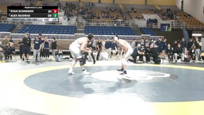 285 lbs Consolation - Ryan Schneider, Greens Farms Academy vs Alex Bajoras, Wyoming Seminary