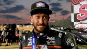 Justin Grant Reacts After Late Race Pass To Win Lawrenceburg Indiana Sprint Week Feature