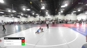 46 lbs Final - Christopher Moreno, Reign WC vs Gabriel Lowman, Mini Avengers