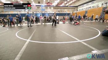 61 lbs Rr Rnd 3 - Rose Reyna, Carl Albert vs Braxton Lorg, Shelton Wrestling Academy