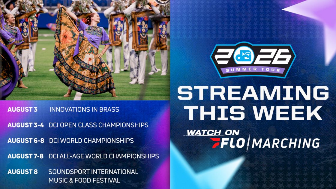 What's Streaming This Week on FloMarching, August 3-9