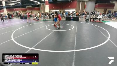 175 lbs Cons. Round 2 - Deangelo Turner, Future Champs Of Texas/Southside Wrestling Club vs Brayden Manibog, Cardinal Wrestling Club