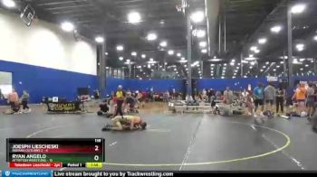 138 lbs Round 5 (6 Team) - Joesph Liescheski, Indiana Outlaws 2 vs Ryan Angelo, Attrition Wrestling