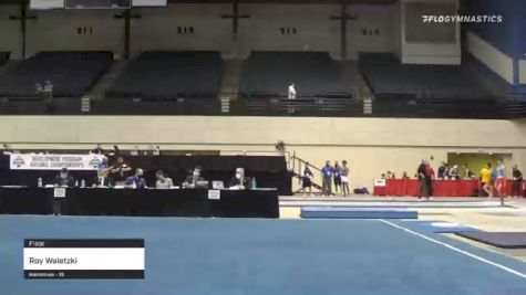 Roy Waletzki - Floor - 2021 USA Gymnastics Development Program National Championships