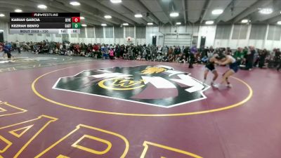 120 lbs Cons. Round 3 - Kezrah Bento, Cheyenne East vs Kariah Garcia, Severance