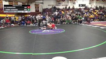 126 lbs Cons. Round 6 - Tommy Wurster, Dublin Coffman vs Eli Gabrielson, Archbishop Spalding