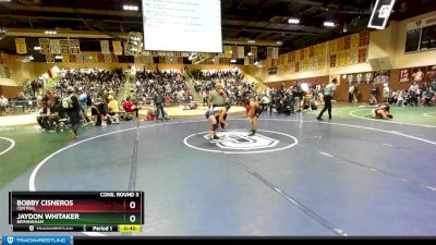 113 lbs Cons. Round 3 - Bobby Cisneros, Central vs Jaydon Whitaker, Birmingham