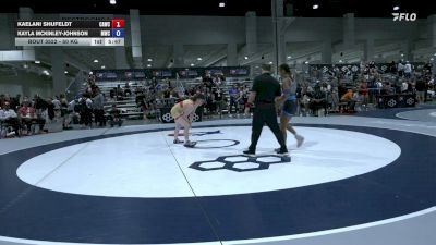 50 kg Champ. Rd Of 32 - Kaelani Shufeldt, Cardinal WC vs Kayla McKinley-Johnson, Menlo Wrestling Club