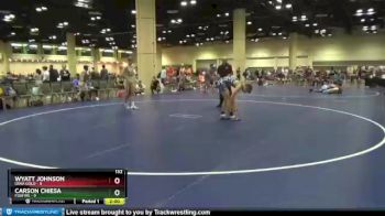132 lbs Round 3 (8 Team) - Carson Chiesa, Foxfire vs Wyatt Johnson, Iowa Gold