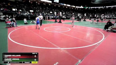 100 lbs Quarterfinal - Parker Lindahl, Unattached vs Tanner Williams, GEN2