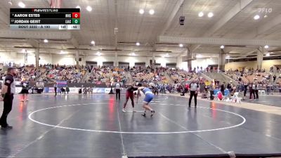 A 190 lbs Cons. Round 3 - Aaron Estes, Munford High School vs Jordan Geist, Livingston Academy