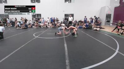 105 lbs Round 2 (6 Team) - Brady Booth, Team Catalyst vs Dylan Frechette, Micky`s Maniacs
