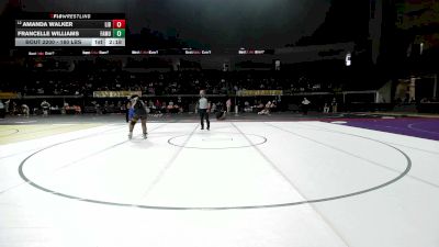 180 lbs Consi Of 16 #2 - Amanda Walker, Liberty vs Francelle Williams, Florida A & M