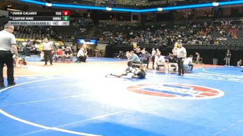 113 Class 3 lbs Cons. Round 2 - Carter King, Hannibal vs Owen Calabio, Parkway Central