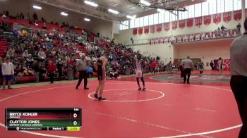 144 lbs Semifinal - Clayton Jones, Detroit Catholic Central vs Bryce Kohler, Graham