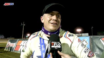 Brady Bacon Reacts After USAC Indiana Sprint Week Win At Circle City