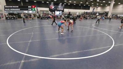 175 lbs Cons. Sub-quarters - Kalel Hernandez, Florida vs Braxten Roche, Michigan