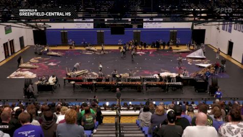 Greenfield-Central HS "Greenfield IN" at 2026 WGI Percussion Indianapolis Regional+