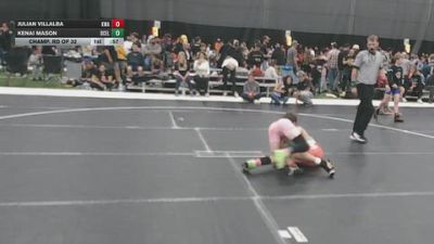 108 lbs Champ. Rd Of 32 - Julian Villalba, Kongkrete Wrestling Academy vs Kenai Mason, DC Elite