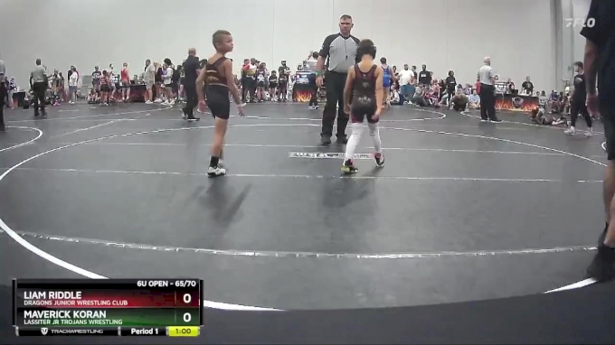 65/70 Round 3 - Liam Riddle, Dragons Junior Wrestling Club vs Maverick ...