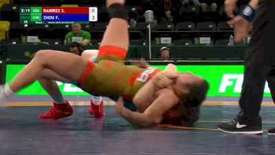 68 kg - Sienna Ramirez, United States vs Feng Zhou, China