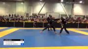 DAVID M GINSBERG vs JAMES DEWAYNE HOSKINS 2022 World Master IBJJF Jiu-Jitsu Championship
