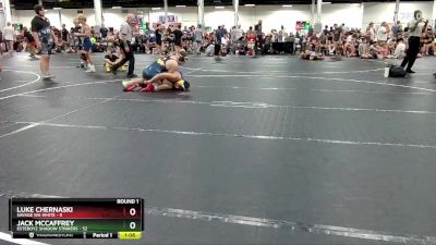 190 lbs Round 3 (6 Team) - Jack Mccaffrey, EsteBoyz Shadow Strikers vs Luke Chernaski, Savage WA White