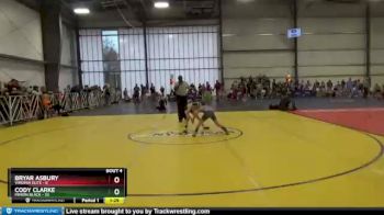 72 lbs Round 2 - Cody Clarke, Minion Black vs Bryar Asbury, Virginia Elite