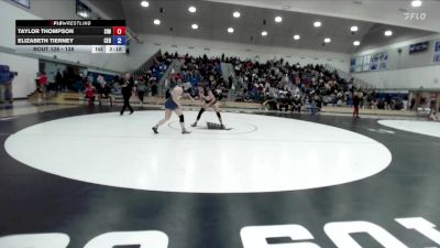 138 lbs Cons. Round 2 - Elizabeth Tierney, Cerritos College vs Taylor Thompson, Simpson University