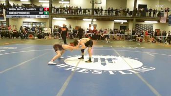 126 lbs Quarterfinal - Austin Bronco Campsey, East Hampton vs Brock Frederick, South Jefferson