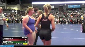 90-99 lbs Round 4 - Erica Irvine, Immortal Athletics WC vs Jaylee Ingham, Unaffiliated