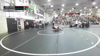 138 lbs Cons. Round 5 - Alexis Salgado, Santa Ana Valley vs Aries Corona, Lancaster