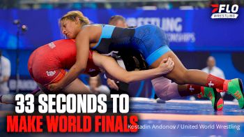 69 kg 1/2 Final - Maja Wejchan, Poland vs Taina Fernandez, United States