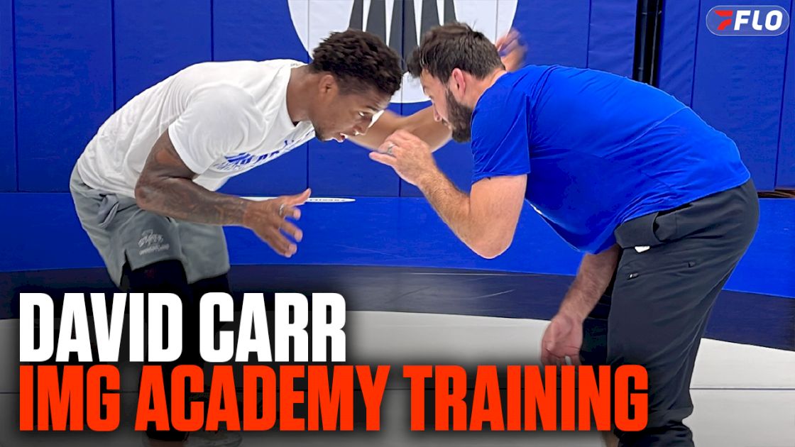 15 Minutes Of High Level Wrestling With David Carr At IMG