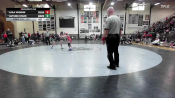 115 lbs 1st Place Match - Laila Vaughn, Streator (Twp.) vs Autumn Starr, Bloomington (H.S.)