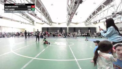 69 lbs Rr Rnd 7 - Allison Krantz, MGW Slaying Siblings vs Joey Algeo, Xtreme Wild