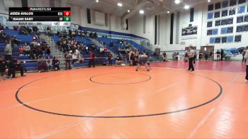 285 lbs Cons. Round 4 - Isaiah Sary, Otay Ranch vs Aiden Avalos, Montgomery