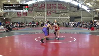 141 lbs 7th Place Match - Bobur Berdiyorov, New England College vs Tylor Stubbs, Williams College