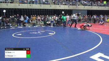 125 lbs Round Of 16 - Demarion Russ, Harrington vs Kade Pascoe, Whitehall