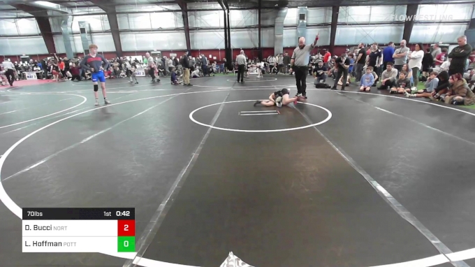 70 lbs Quarterfinal - Dominic Bucci, North Caldwell, NJ vs Luke Hoffman ...