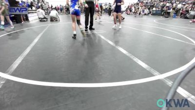 82 lbs Rr Rnd 3 - Ava Davis, Kingfisher YellowJackets vs Adyson Wagner, Choctaw Ironman Youth Wrestling