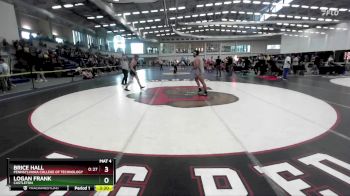 184 lbs Cons. Round 3 - Logan Frank, Castleton vs Brice Hall, Pennsylvania College Of Technology