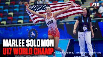 53 kg Final 1-2 - Marlee Solomon, United States vs Akshara Akshara, India