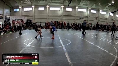 88 lbs Round 3 (10 Team) - Luke Donahue, DWA vs Tanner Wisniewski, Rambler WC